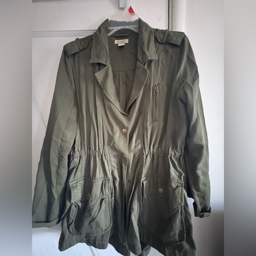 Lucky Brand Khaki Utility Jacket